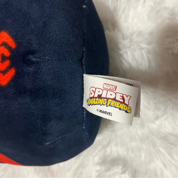 Squishmallows Marvel Spidey Amazing Friends Miles Morales Plush Stuffed Animal - Picture 6 of 8